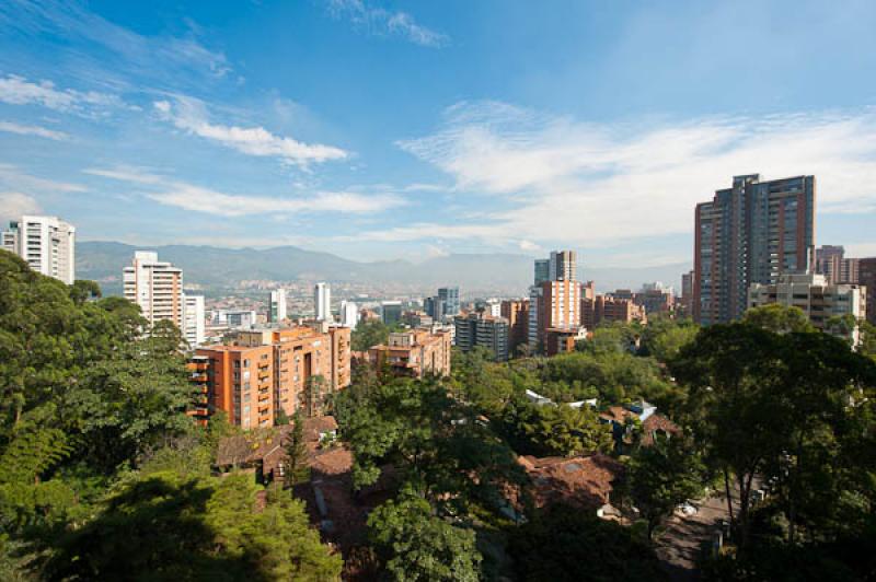 Panoramica El Poblado, Medellin, Antioquia, Colomb...