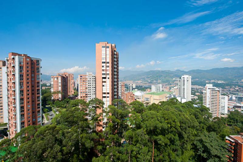 Panoramica El Poblado, Medellin, Antioquia, Colomb...