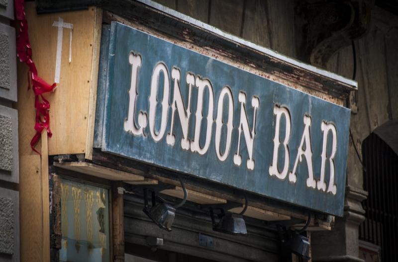 London Bar, Barcelona, Cataluña, España, Europa