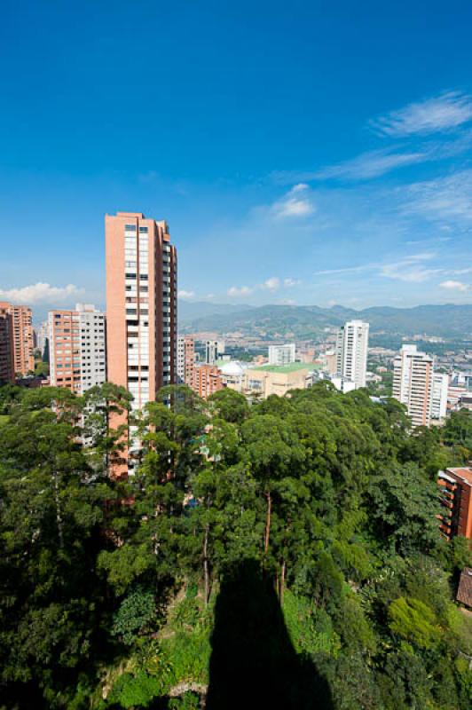 Panoramica El Poblado, Medellin, Antioquia, Colomb...