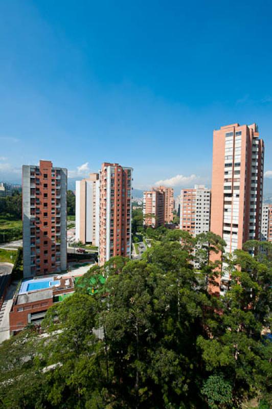 Panoramica El Poblado, Medellin, Antioquia, Colomb...