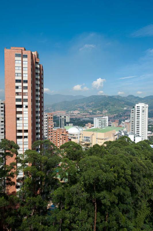 Panoramica El Poblado, Medellin, Antioquia, Colomb...