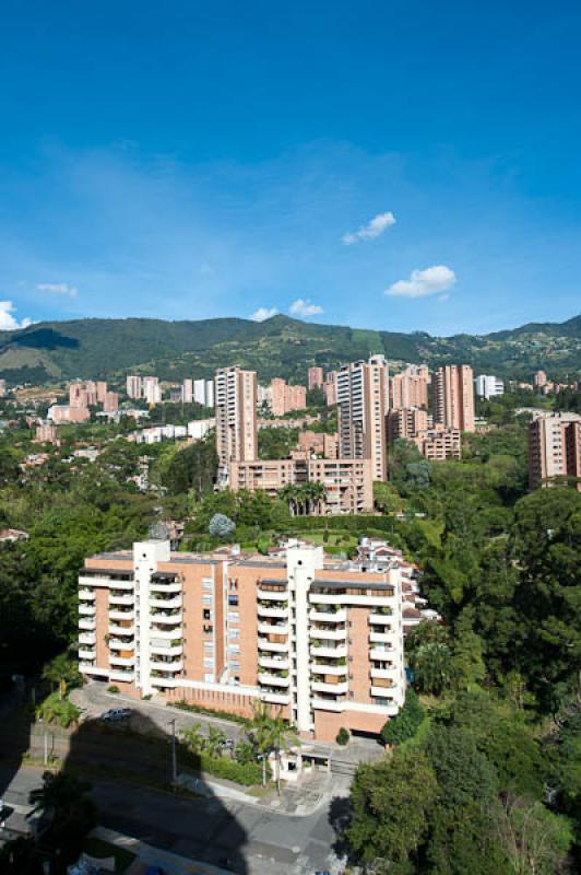 Panoramica El Poblado, Medellin, Antioquia, Colomb...