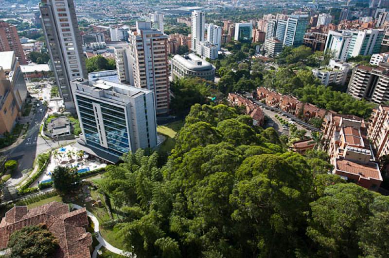 Panoramica El Poblado, Medellin, Antioquia, Colomb...