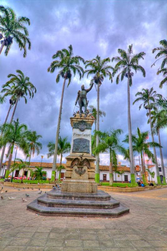 Parque Garcia Rovira, Bucaramanga, Santander, Colo...