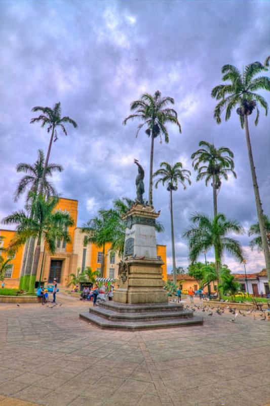 Parque Garcia Rovira, Bucaramanga, Santander, Colo...