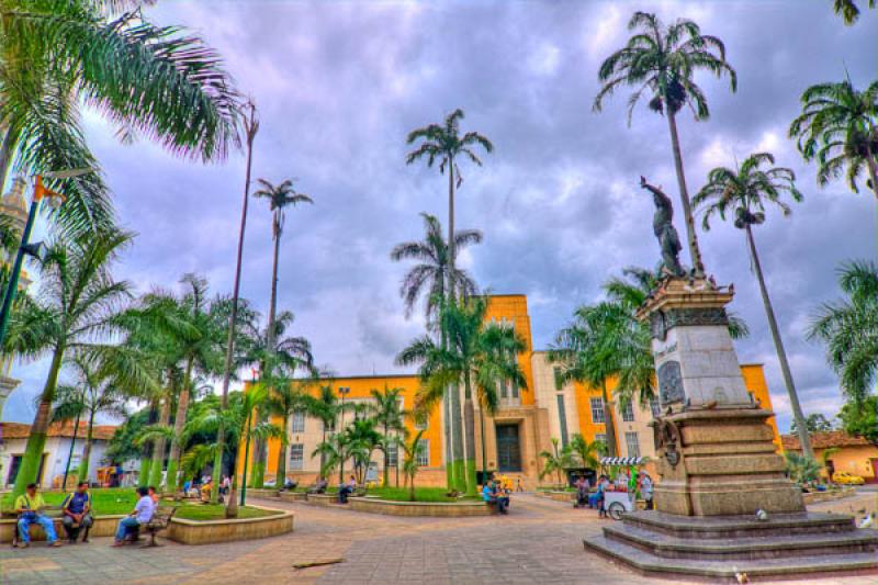 Parque Garcia Rovira, Bucaramanga, Santander, Colo...