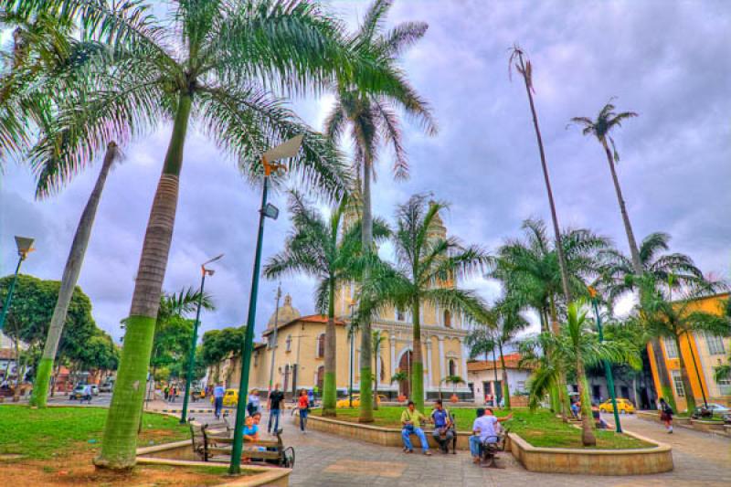 Parque Garcia Rovira, Bucaramanga, Santander, Colo...