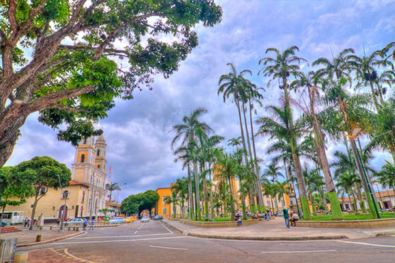 Parque Garcia Rovira, Bucaramanga, Santander, Colo...