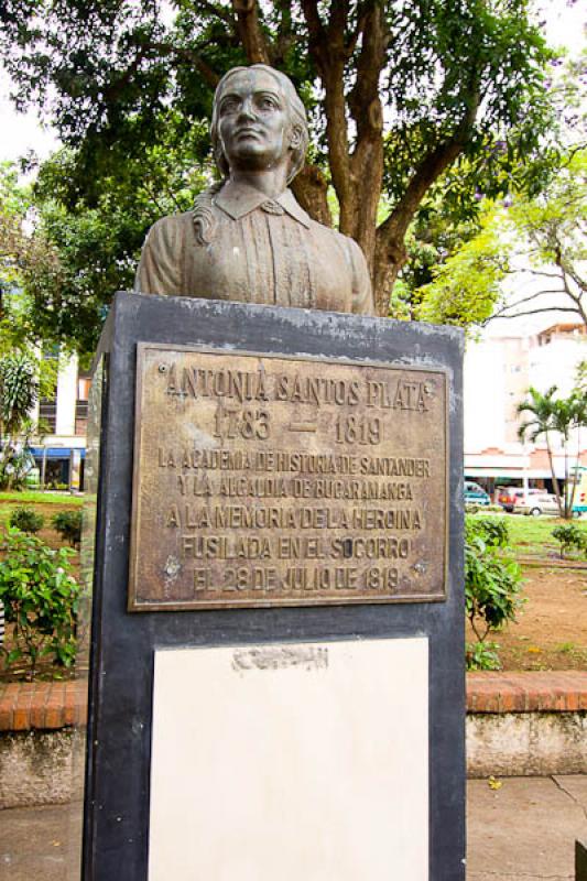 Parque Antonia Santos, Bucaramanga, Santander, Col...