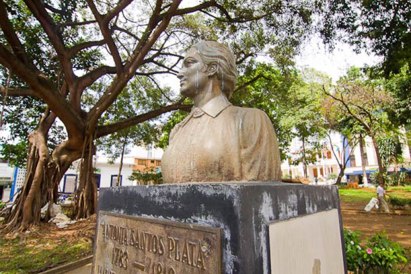 Parque Antonia Santos, Bucaramanga, Santander, Col...