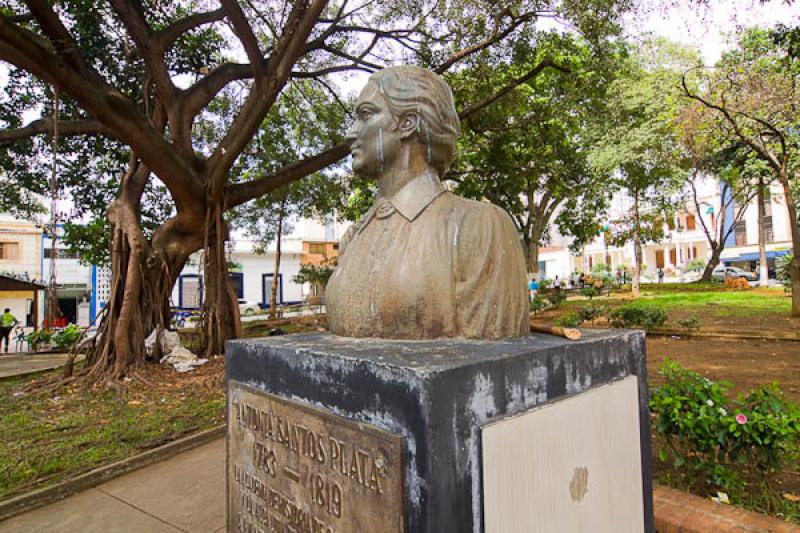 Parque Antonia Santos, Bucaramanga, Santander, Col...