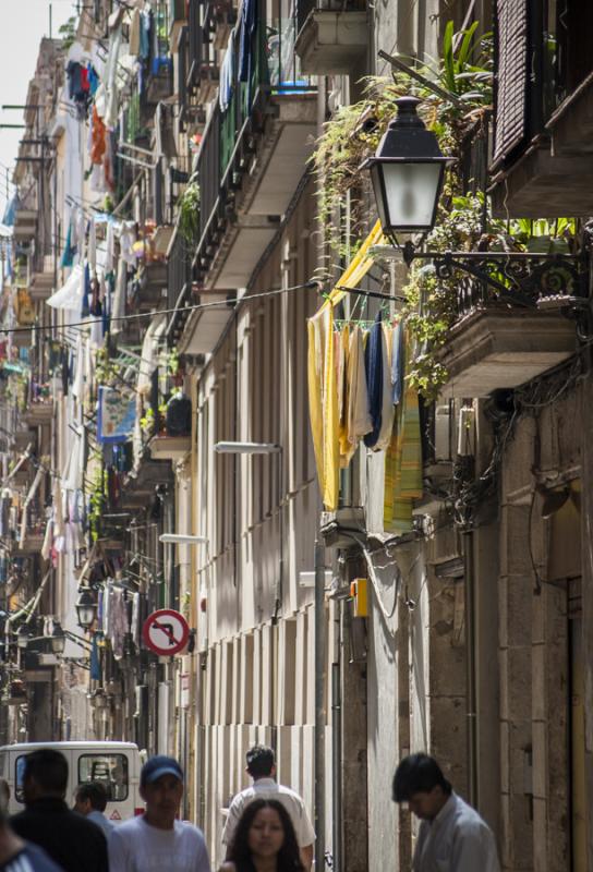 Viviendas del Barrio Raval, Ciutat Vella, Barcelon...