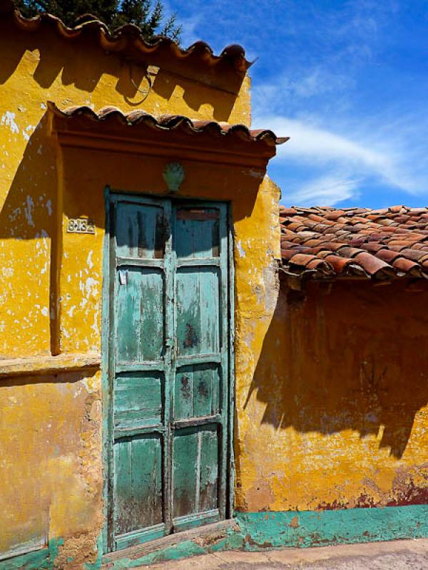 Puerta Colonial, Tunja, Boyaca, Colombia