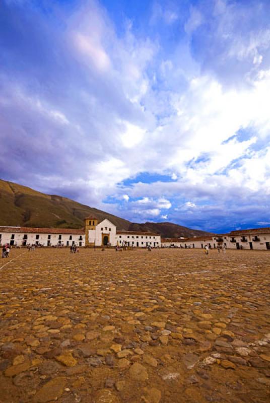 Plaza Principal, Villa de Leyva, Boyaca, Tunja, Co...