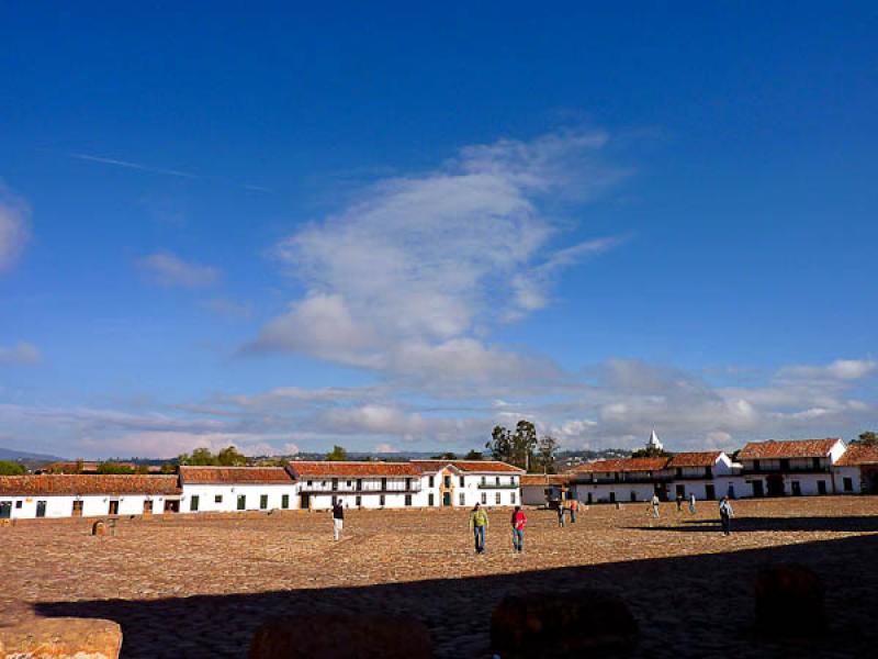 Plaza Principal, Villa de Leyva, Boyaca, Tunja, Co...