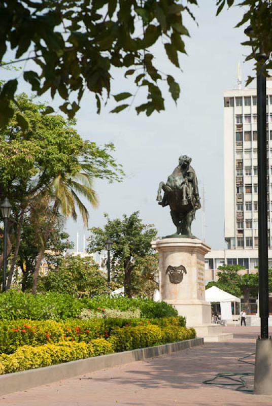 Monumento a Simon Bolivar, Santa Marta, Magdalena,...