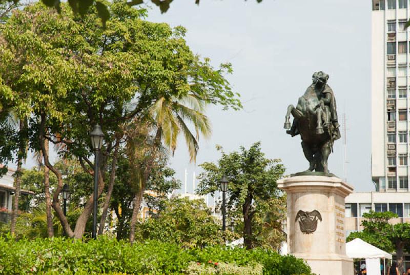 Monumento a Simon Bolivar, Santa Marta, Magdalena,...