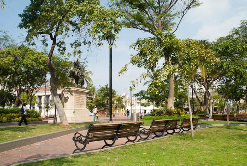 Monumento a Simon Bolivar, Santa Marta, Magdalena,...