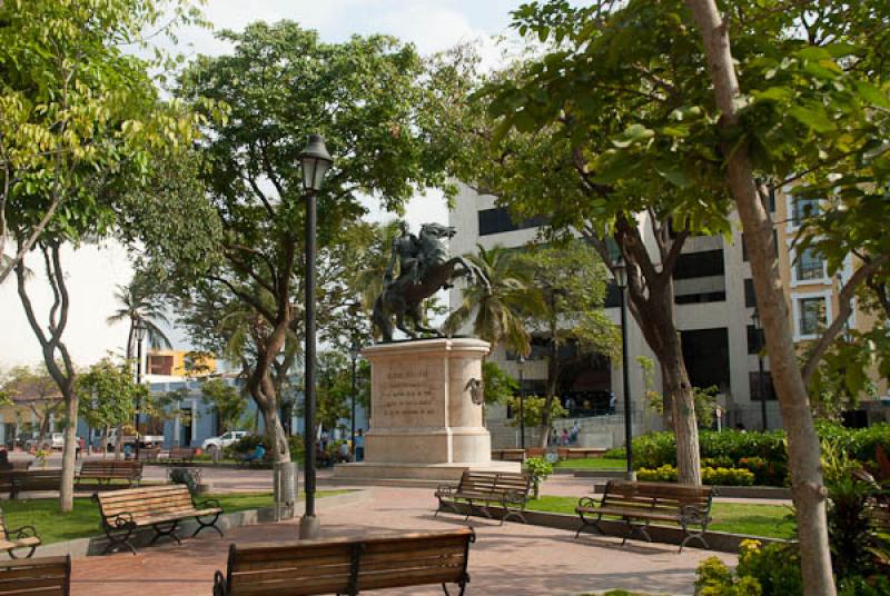 Monumento a Simon Bolivar, Santa Marta, Magdalena,...