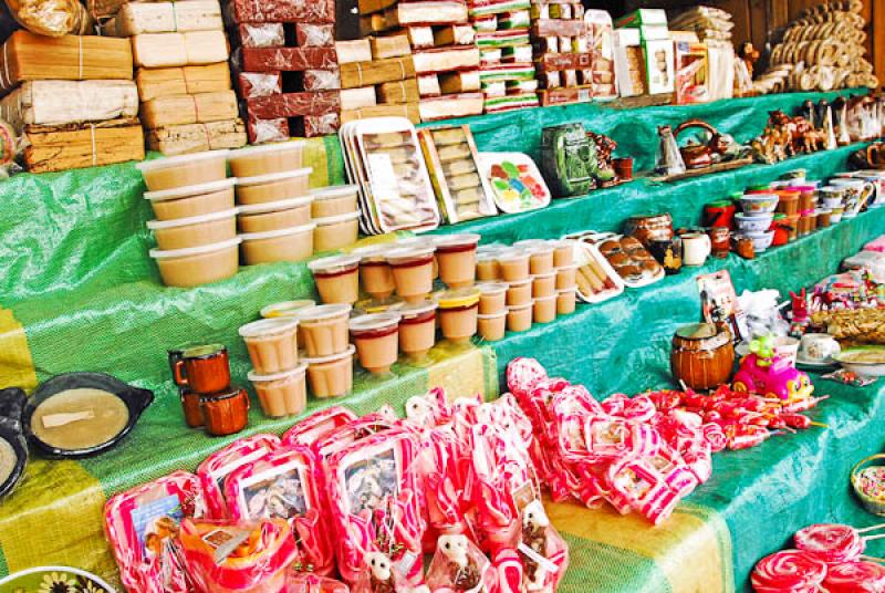 Venta de Dulces, Plaza de Mercado, Bojaca, Provinc...