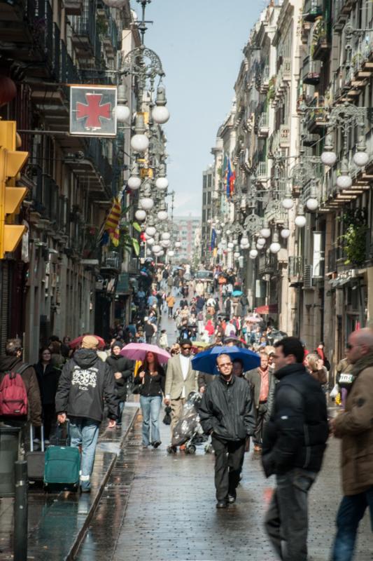 Barrio Raval, Ciutat Vella, Barcelona, Cataluña, ...