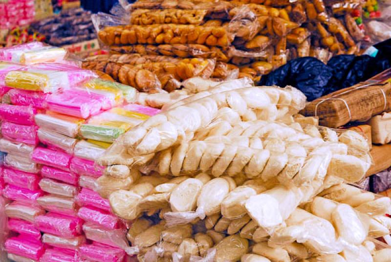 Venta de Dulces, Plaza de Mercado, Bojaca, Provinc...