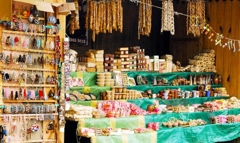 Venta de Dulces, Plaza de Mercado, Bojaca, Provinc...