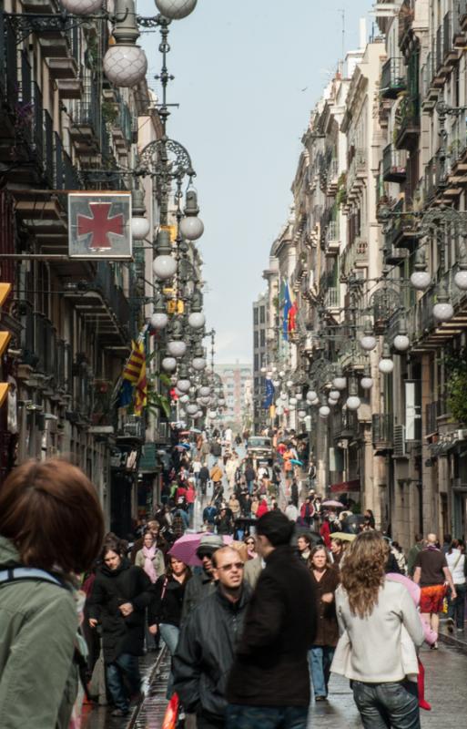 Barrio Raval, Ciutat Vella, Barcelona, Cataluña, ...