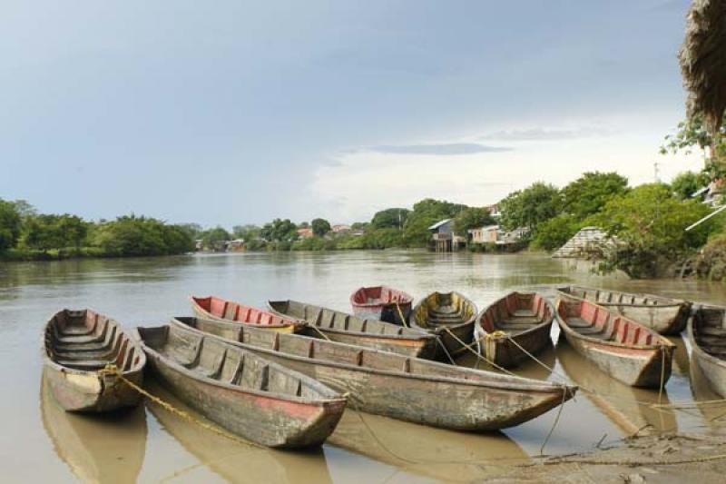 Canoas Tradicionales, Rio San Jorge, Montelibano, ...