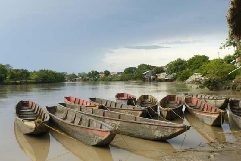 Canoas Tradicionales, Rio San Jorge, Montelibano, ...