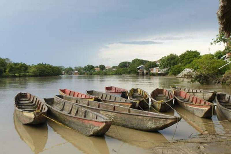 Canoas Tradicionales, Rio San Jorge, Montelibano, ...