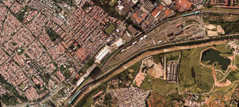 Panoramica de la Ciudad de Medellin, Antioquia, Co...