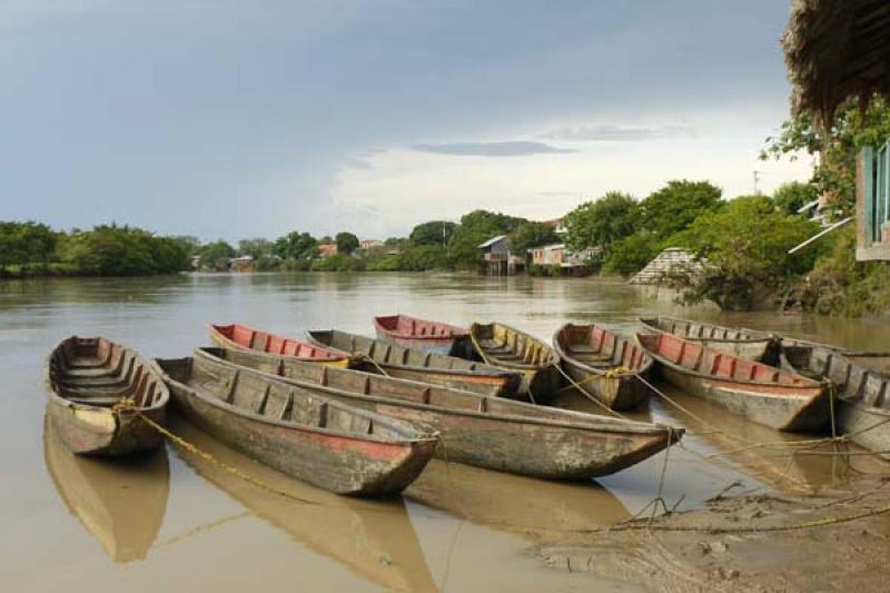 Canoas Tradicionales, Rio San Jorge, Montelibano, ...