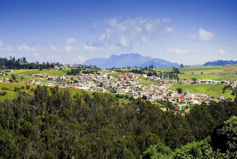 Panoramica de La Calera, Provincia del Guavio, Cun...