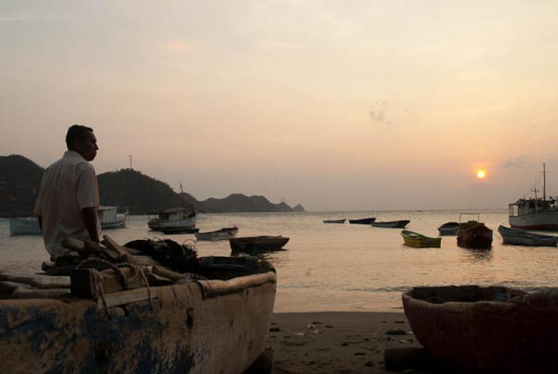 Pueblo Costero, Taganga, Santa Marta, Magdalena, C...