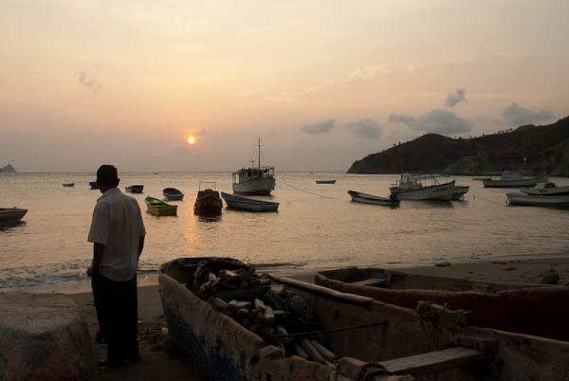 Pueblo Costero, Taganga, Santa Marta, Magdalena, C...