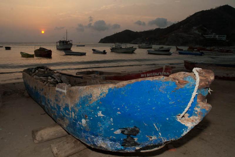 Pueblo Costero, Taganga, Santa Marta, Magdalena, C...