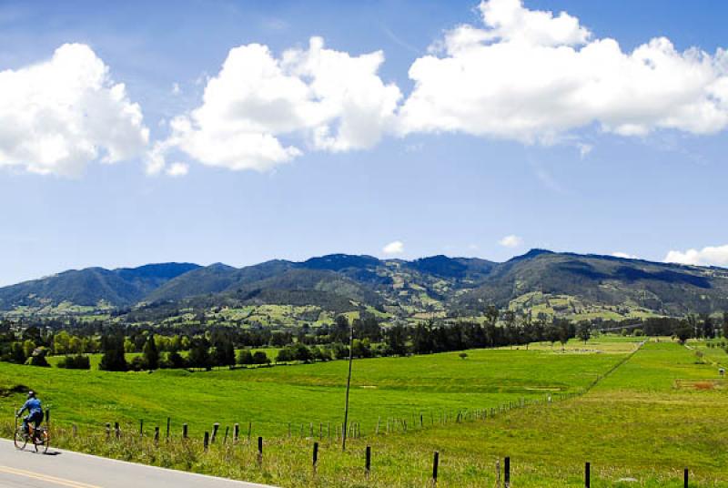 Paisaje de La Calera, Provincia del Guavio, Cundin...