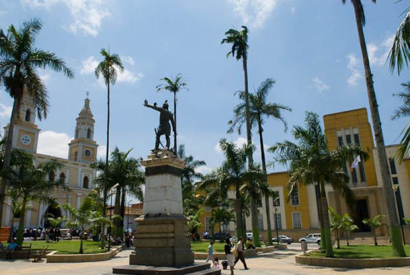 Parque Garcia Rovira, Bucaramanga, Santander, Colo...