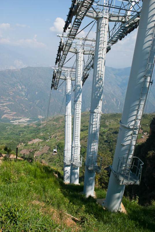 Teleferico del Parque Nacional del Chicamocha, San...