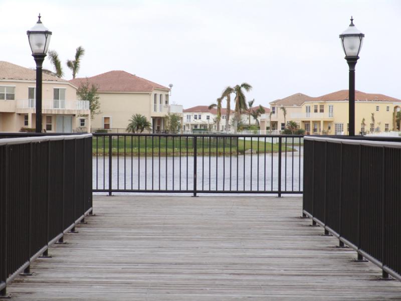 Muelle en Orlando, Florida, Estados Unidos, Americ...