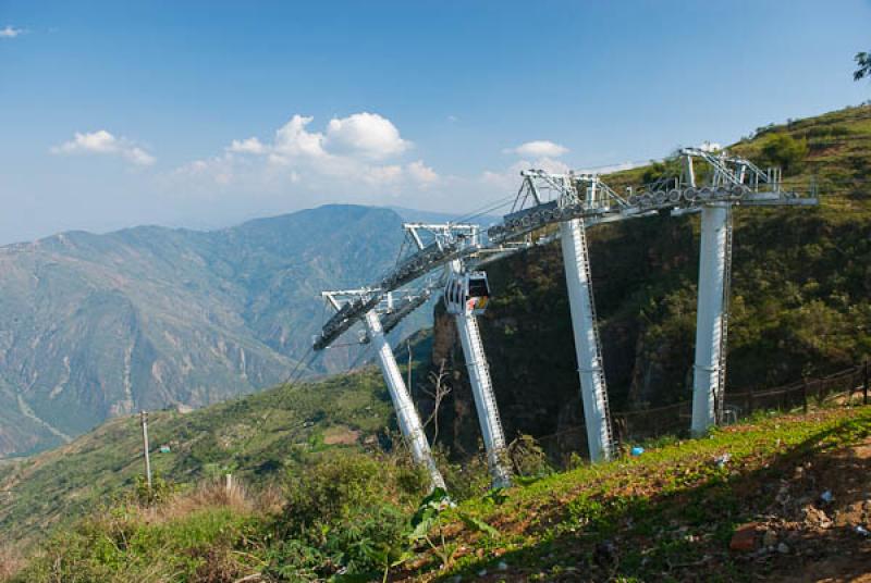 Teleferico del Parque Nacional del Chicamocha, San...