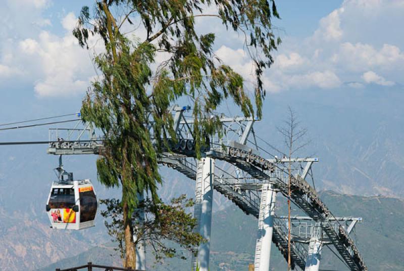 Teleferico del Parque Nacional del Chicamocha, San...