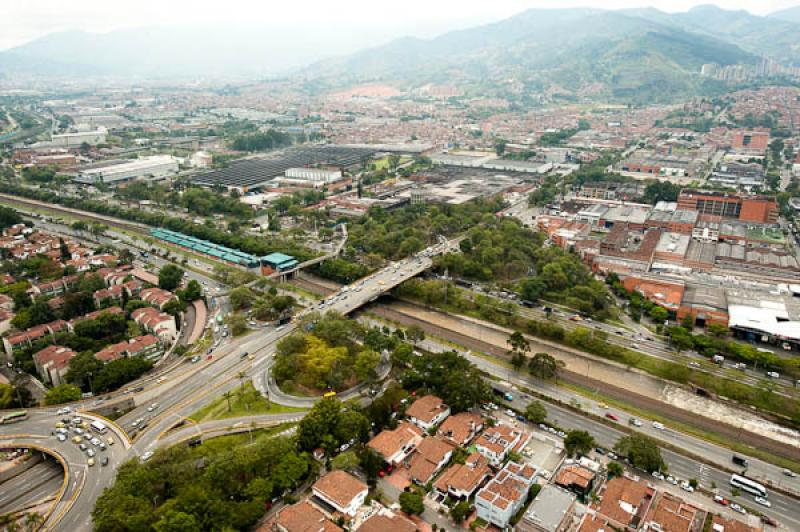 Panoramica de la Ciudad de Medellin, Antioquia, Co...