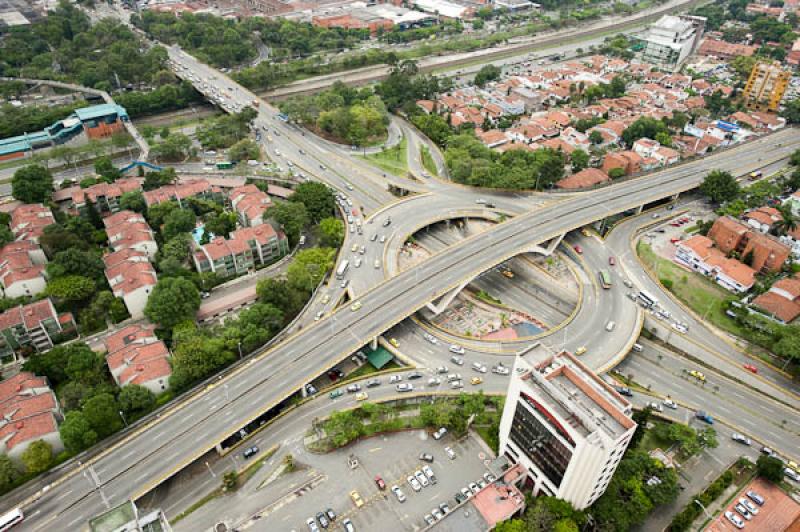 Panoramica de La Ciudad, La Aguacatala, Medellin, ...