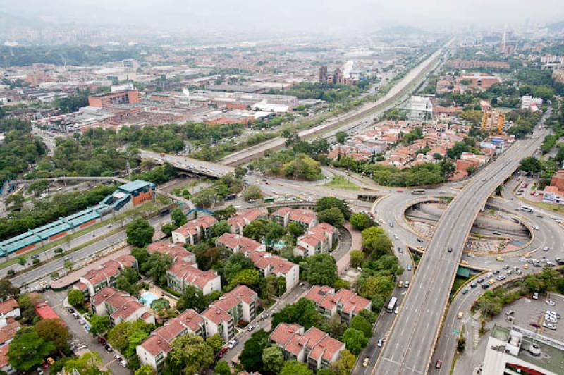 Panoramica de La Ciudad, La Aguacatala, Medellin, ...