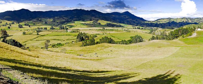 Paisaje del Carmen de Carupa, Provincia del Valle ...