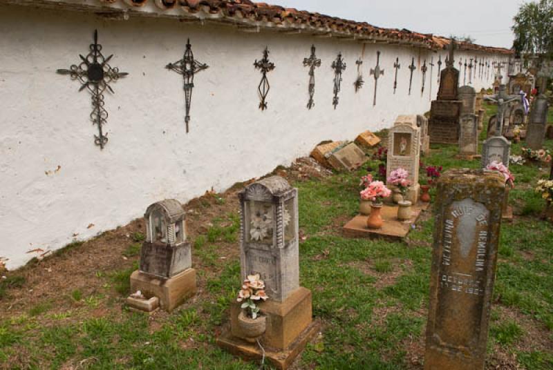 Cementerio de Barichara, Barichara, Santander, Buc...