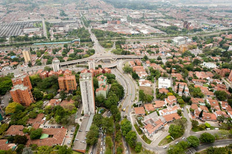 Panoramica de La Ciudad, La Aguacatala, Medellin, ...